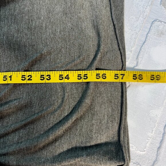 Natural Life jumpsuit Womens One Size Gray Green Wide Leg V-neck Pockets Comfy - Picture 13 of 15